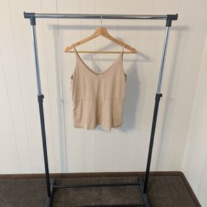 Faux Suede Tank Top